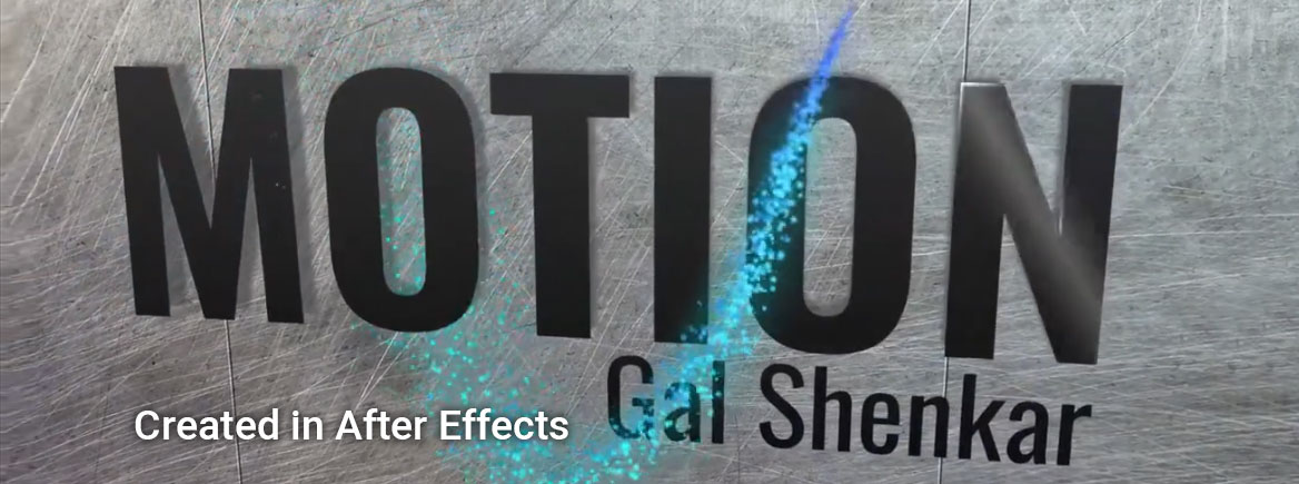 Shenkar Motion Graphics Video